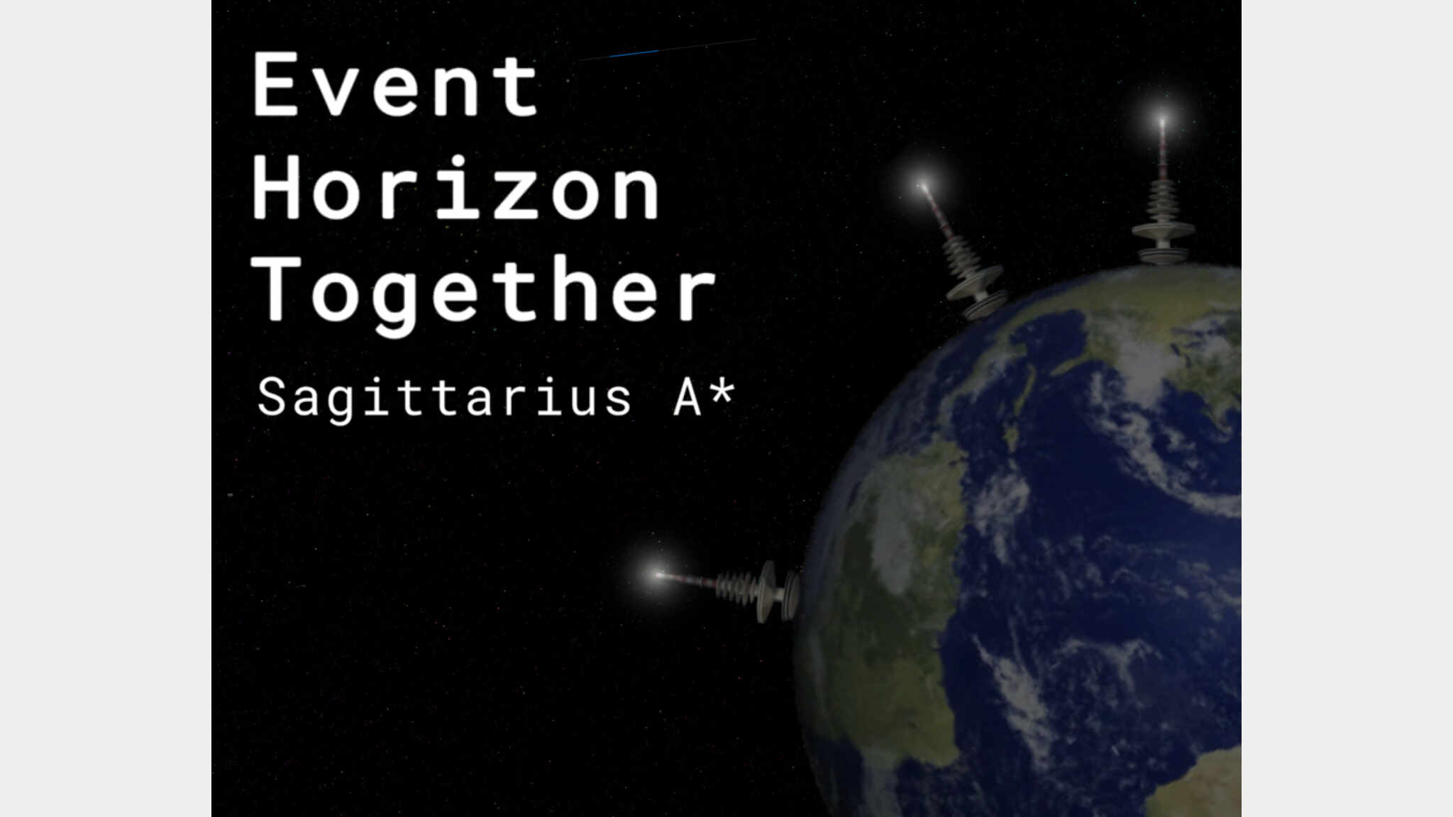 Event Horizon Together: Sagittarius A*