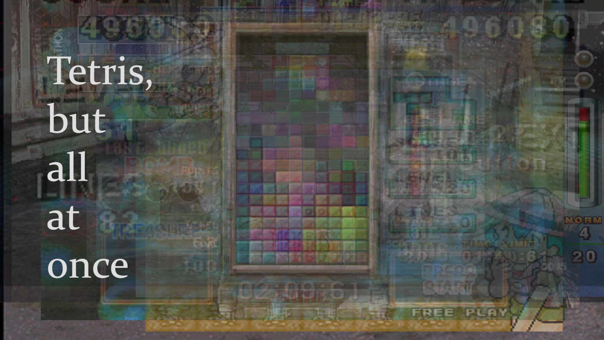 Tetris, but all at once